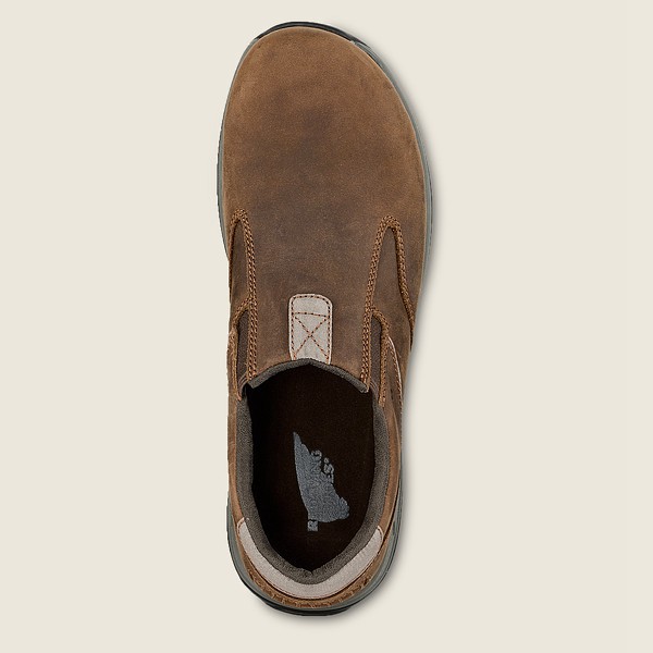 Red Wing Slip-on Mens Brown - Comfortpro - Soft Toe - 7506142-TO